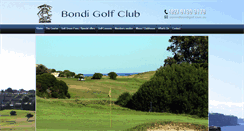 Desktop Screenshot of bondigolf.com.au